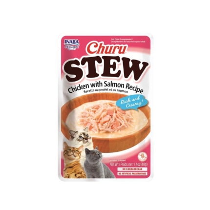 CHURU STEW CHICKEN WITH SALMON RECIPE 40 Gr.