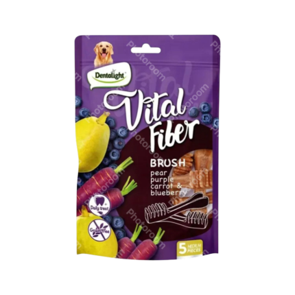 DENTALIGHT VITAL FIBER BRUSH PERA 5 PIEZAS MEDIUM